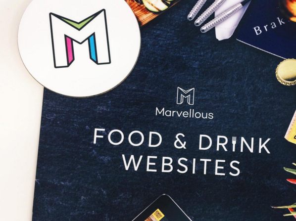 Marvellous Digital Agency food and drink websites brochure