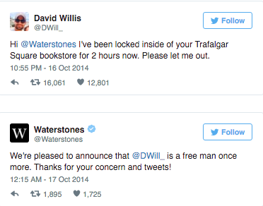 Waterstones Customer Service on Twitter