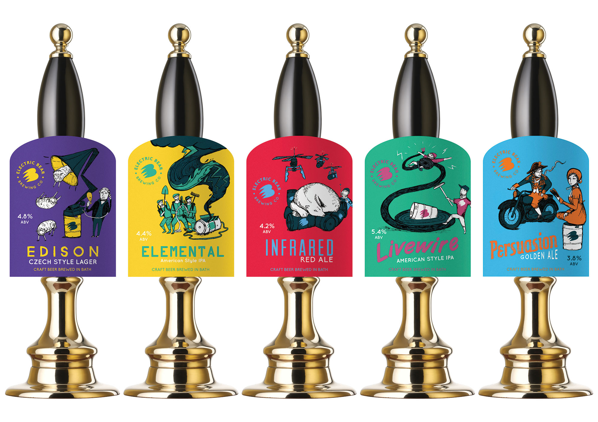 Electric Bear Brewery | Branding in Breweries | Marvellous Digital Agency