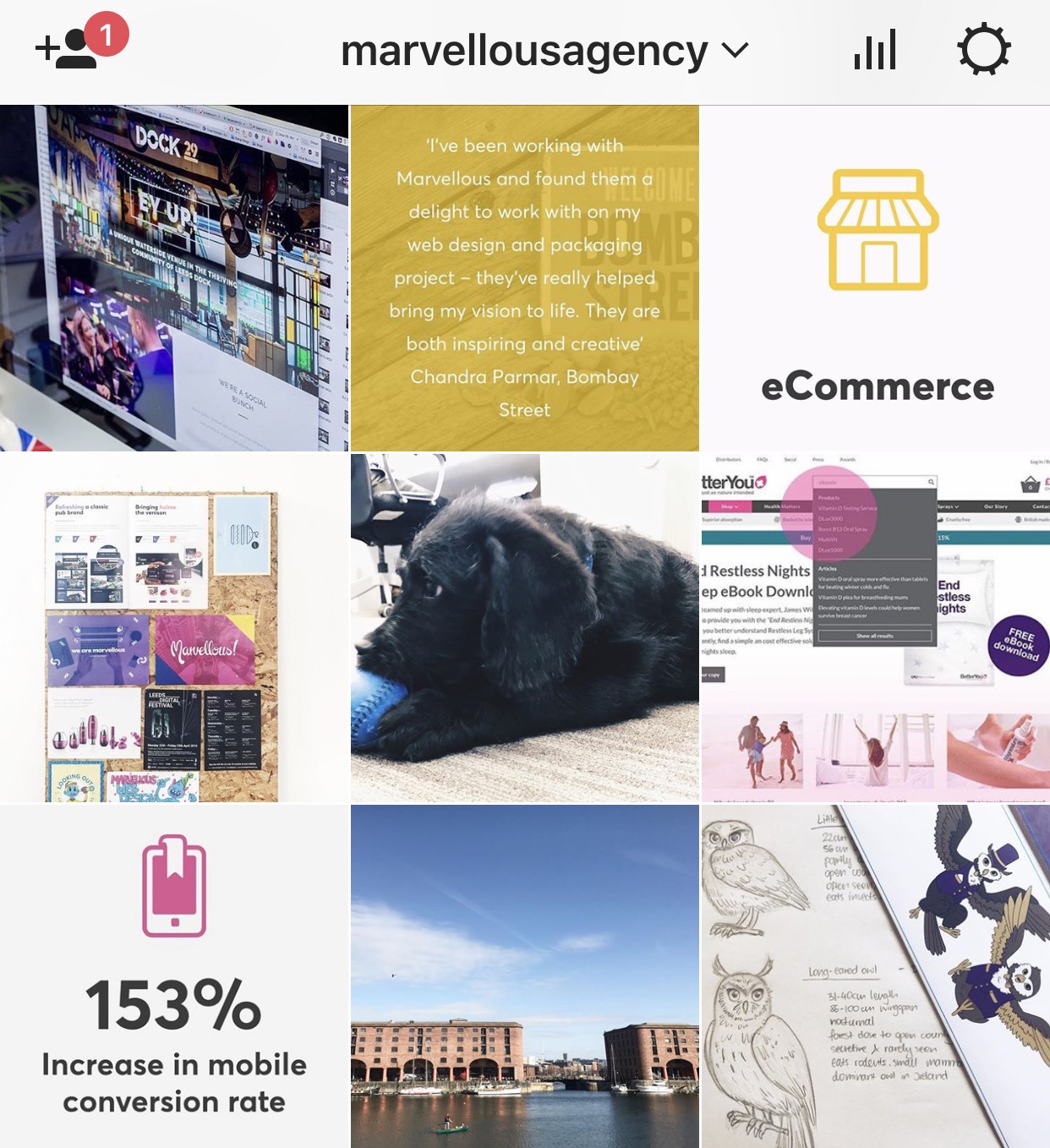 Marvellous Instagram | Marketing Strategy | Marvellous Digital Design Agency Leeds