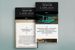 Lapicida gallery image by marvellous design agency leeds.