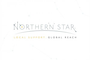 northern star gallery image of logo by marvellous design agency leeds.