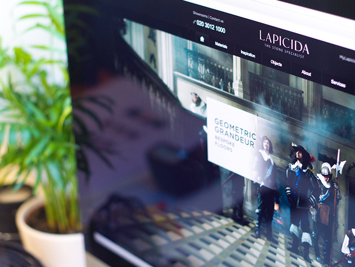 lapicida case study image for brochure site by marvellous web design leeds