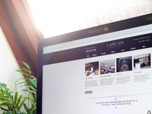lapicida website design by marvellous website design leeds