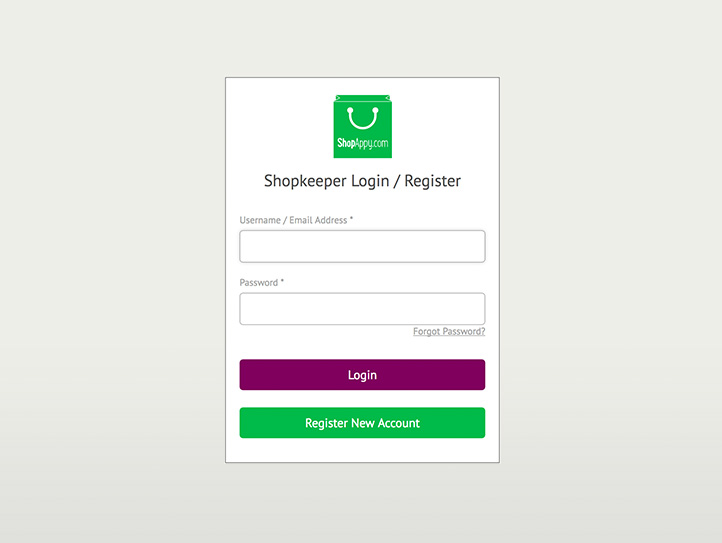 Shopappy vendor portal login